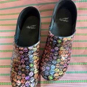 Dansko clog shoes colorful size 39
